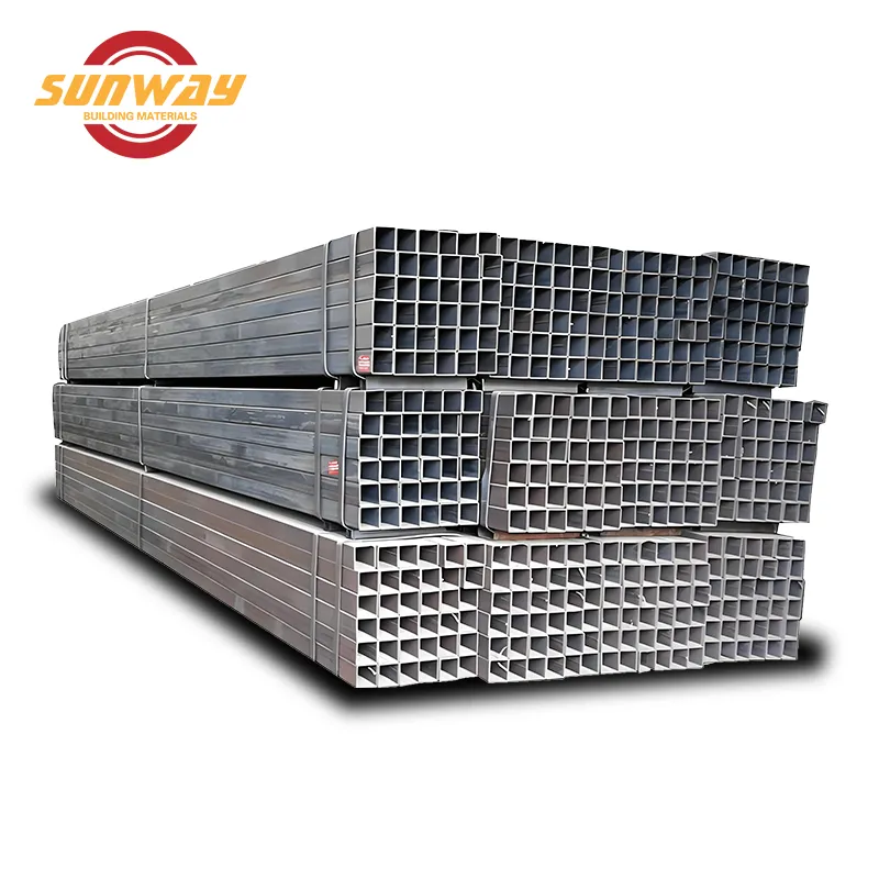 Black Material/galvanize Square Tube
