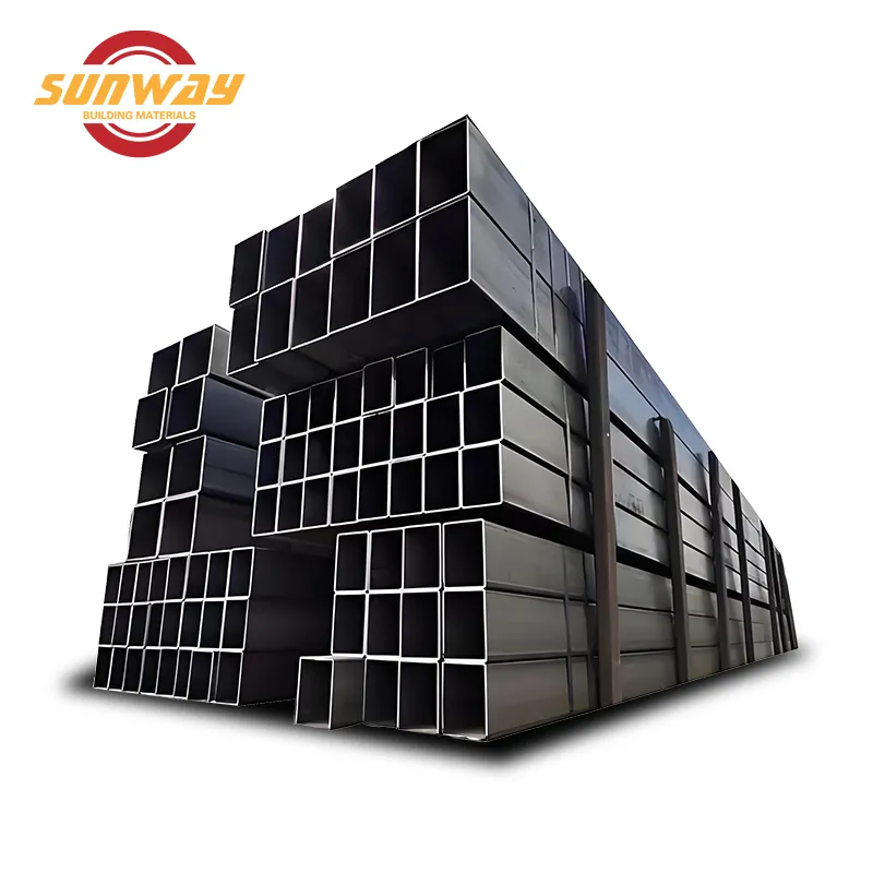 Black Material/galvanize Square Tube