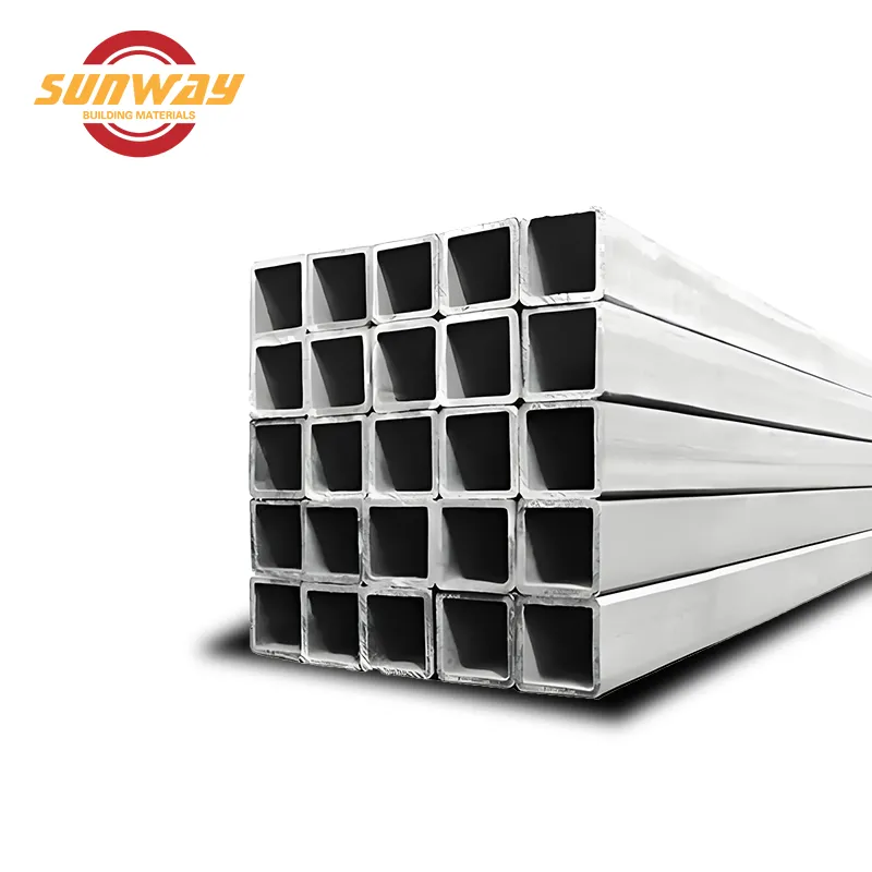 Black Material/galvanize Square Tube