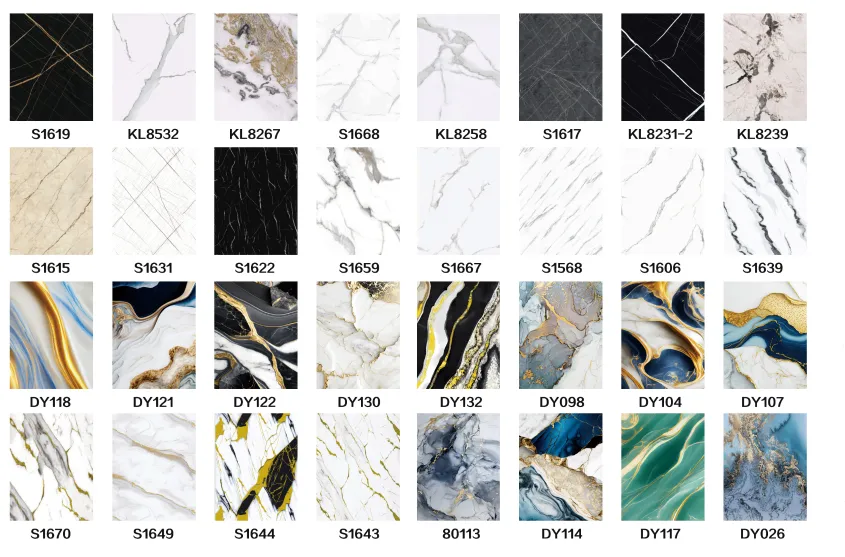 PVC marble sheet-UV