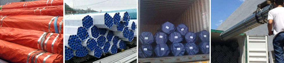 Galvanized/Black Round Pipe