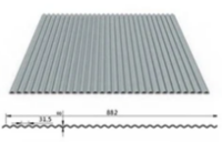 Multiple Color Steel Roofing Sheet
