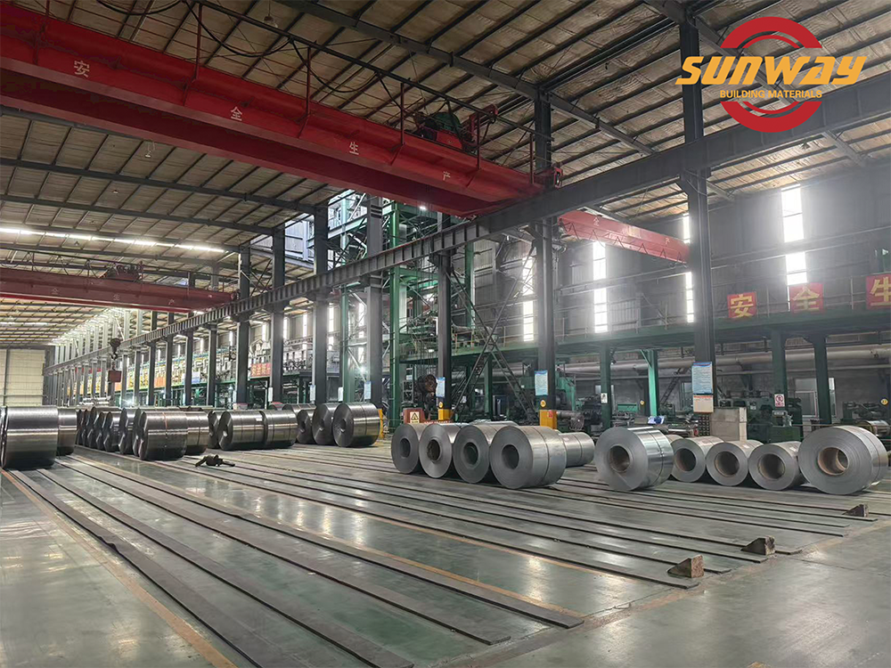 Supply Cooperation of Aluminium-Zinc Coated Color Steel Coil in Africa